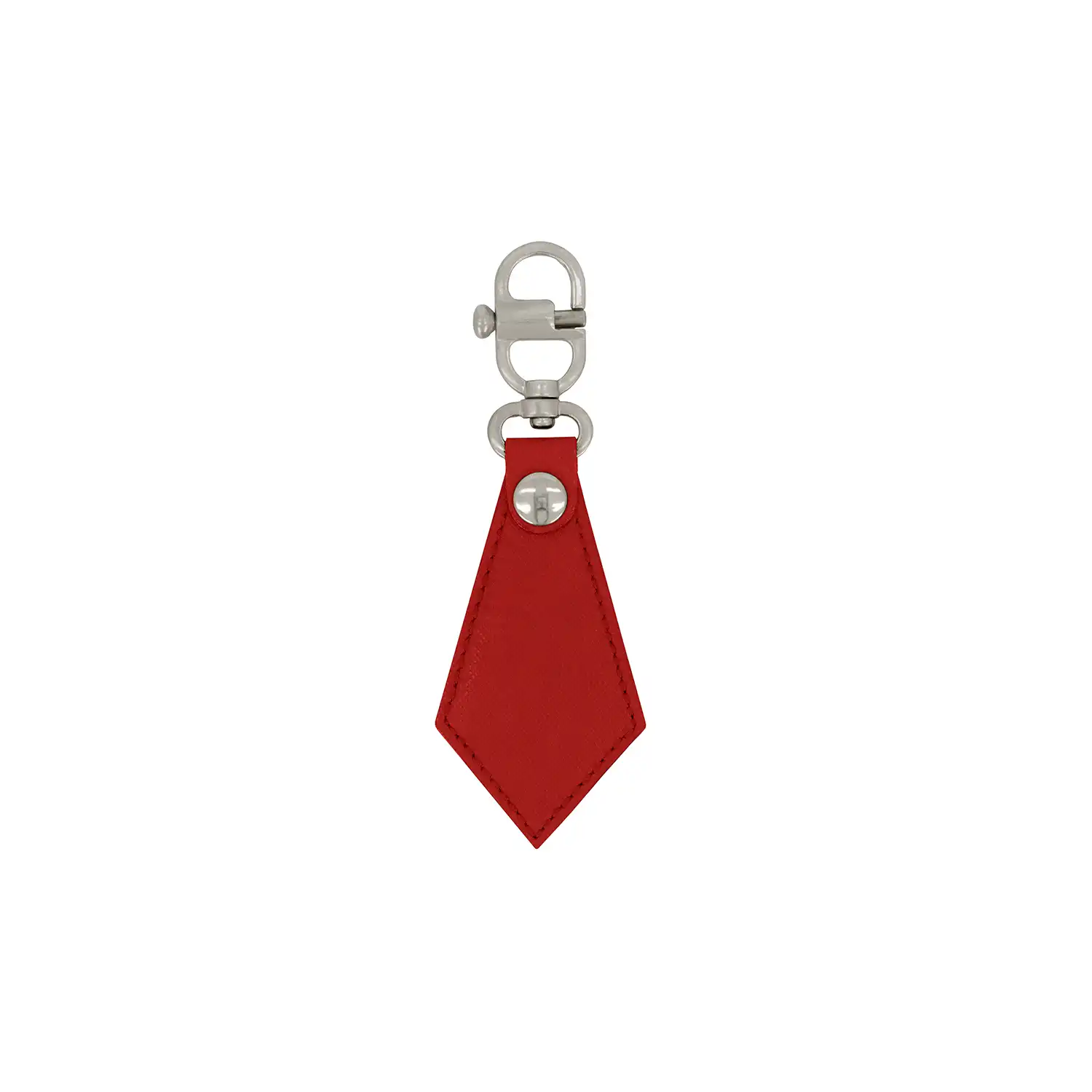P004PS64800_1 Portachiavi a moschettone - Rosso