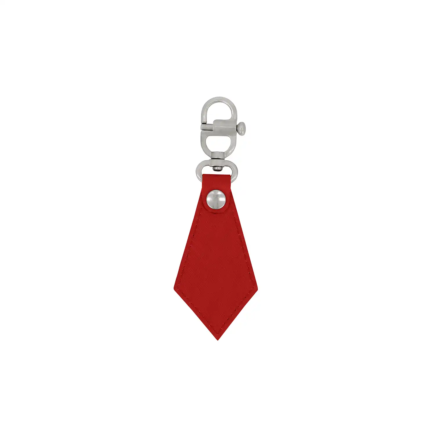 P004PS64800_2 Portachiavi a moschettone - Rosso