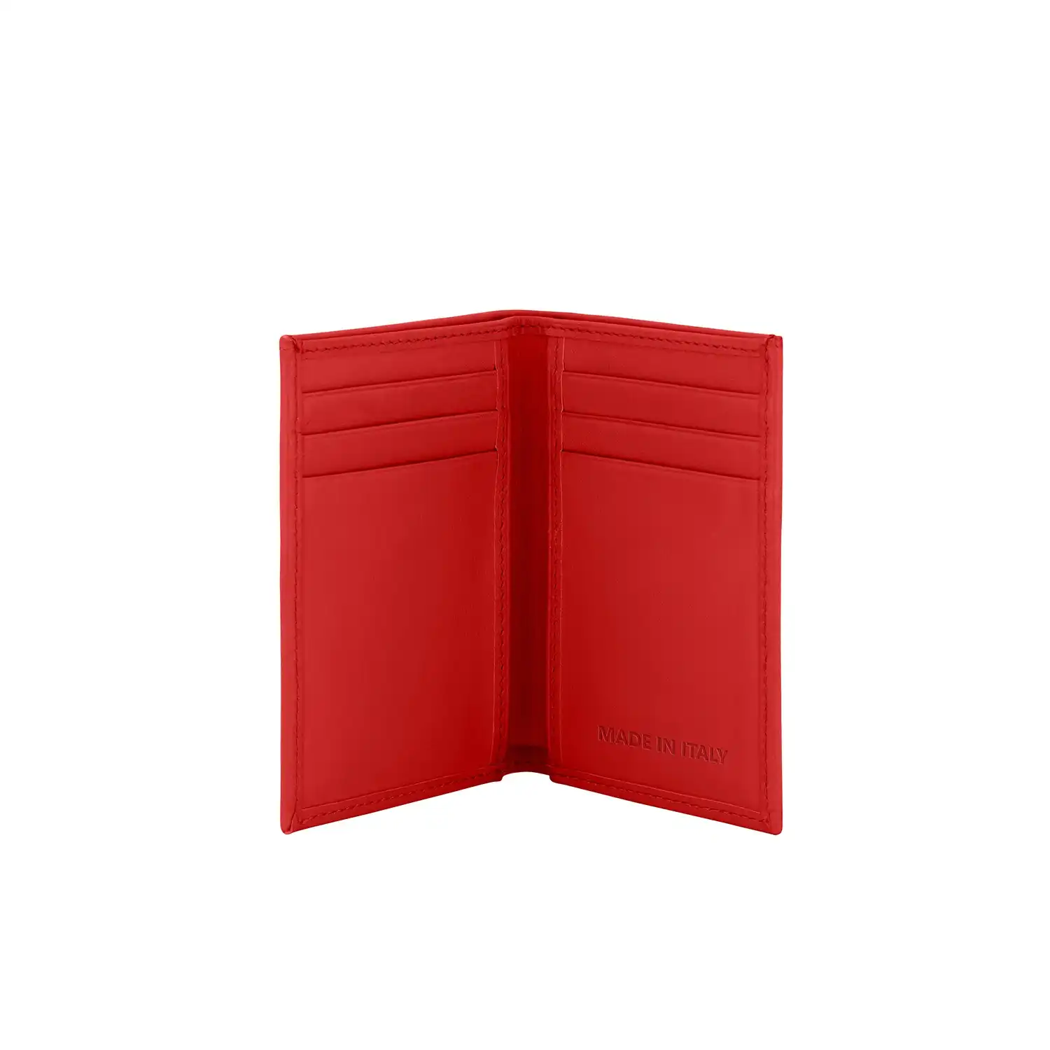 P018PV64800_4 Porta carte portafoglio Alfa - Rosso
