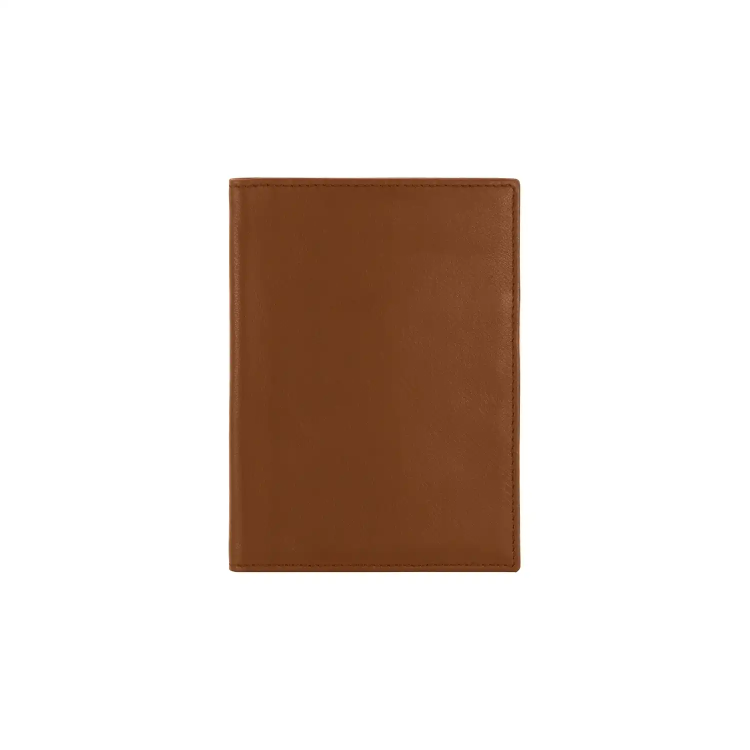P142PL28600_1 Portapassaporto Deluxe - Marrone medio