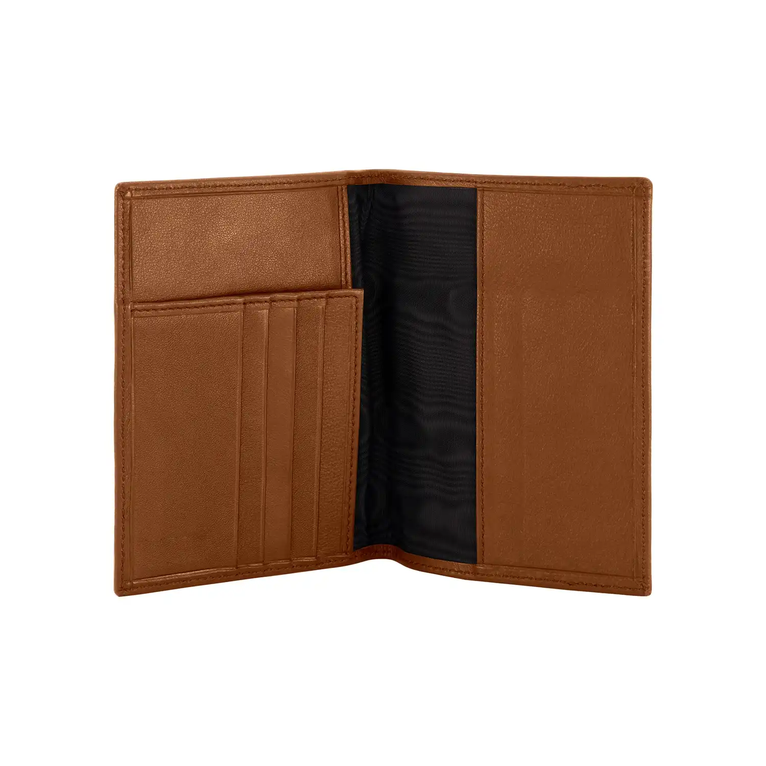 P142PL28600_4 Portapassaporto Deluxe - Marrone medio