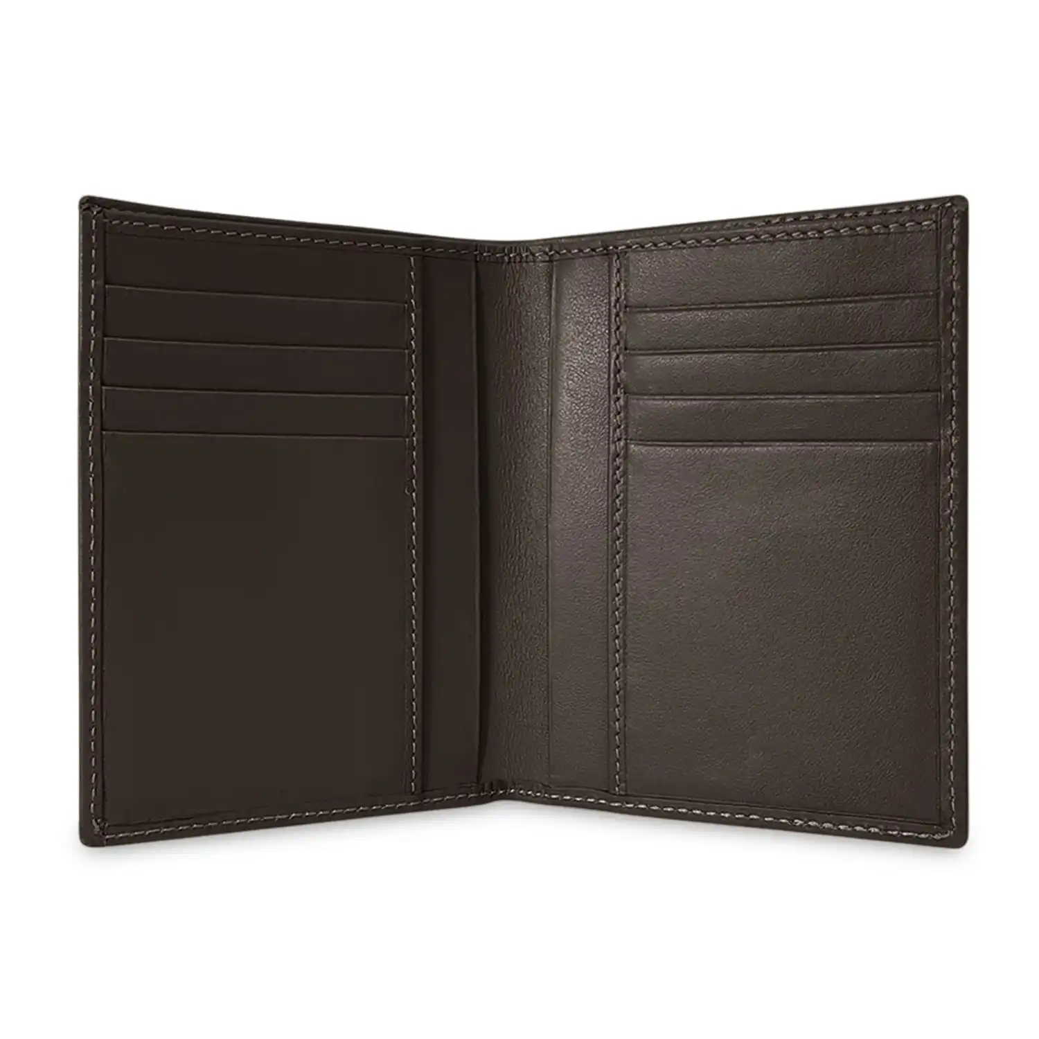 P145PL38000_4 Portafoglio uomo verticale Zenith - Marrone scuro