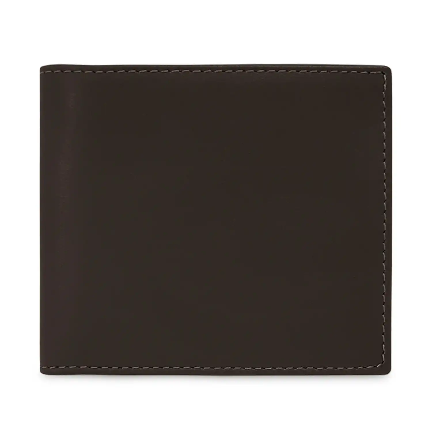 P146PL38000_1 Portafoglio uomo orizzontale Nadir - Marrone scuro