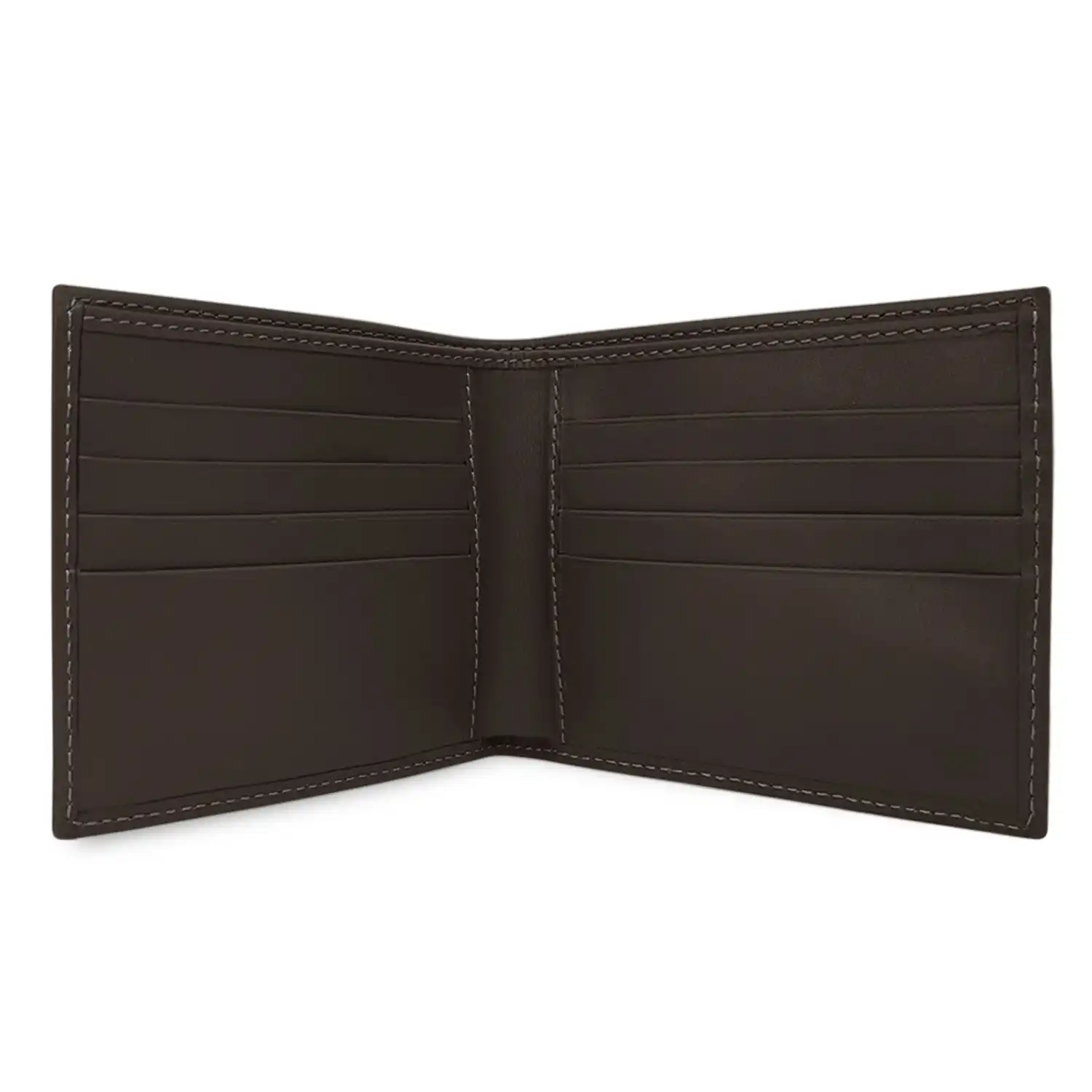 P146PL38000_4 Portafoglio uomo orizzontale Nadir - Marrone scuro