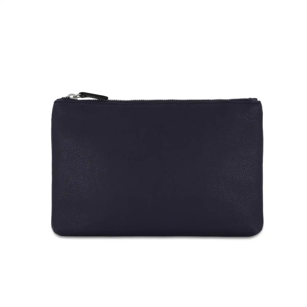 Pochette morbida Diana - Blu