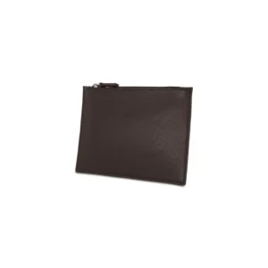 P303PS38000_3 Clutch piatta Elegant medium - Marrone scuro