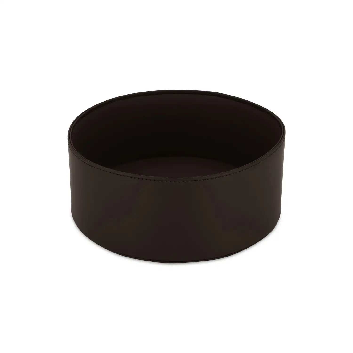 P604PL38000_1 Contenitore rotondo Alex - Marrone scuro