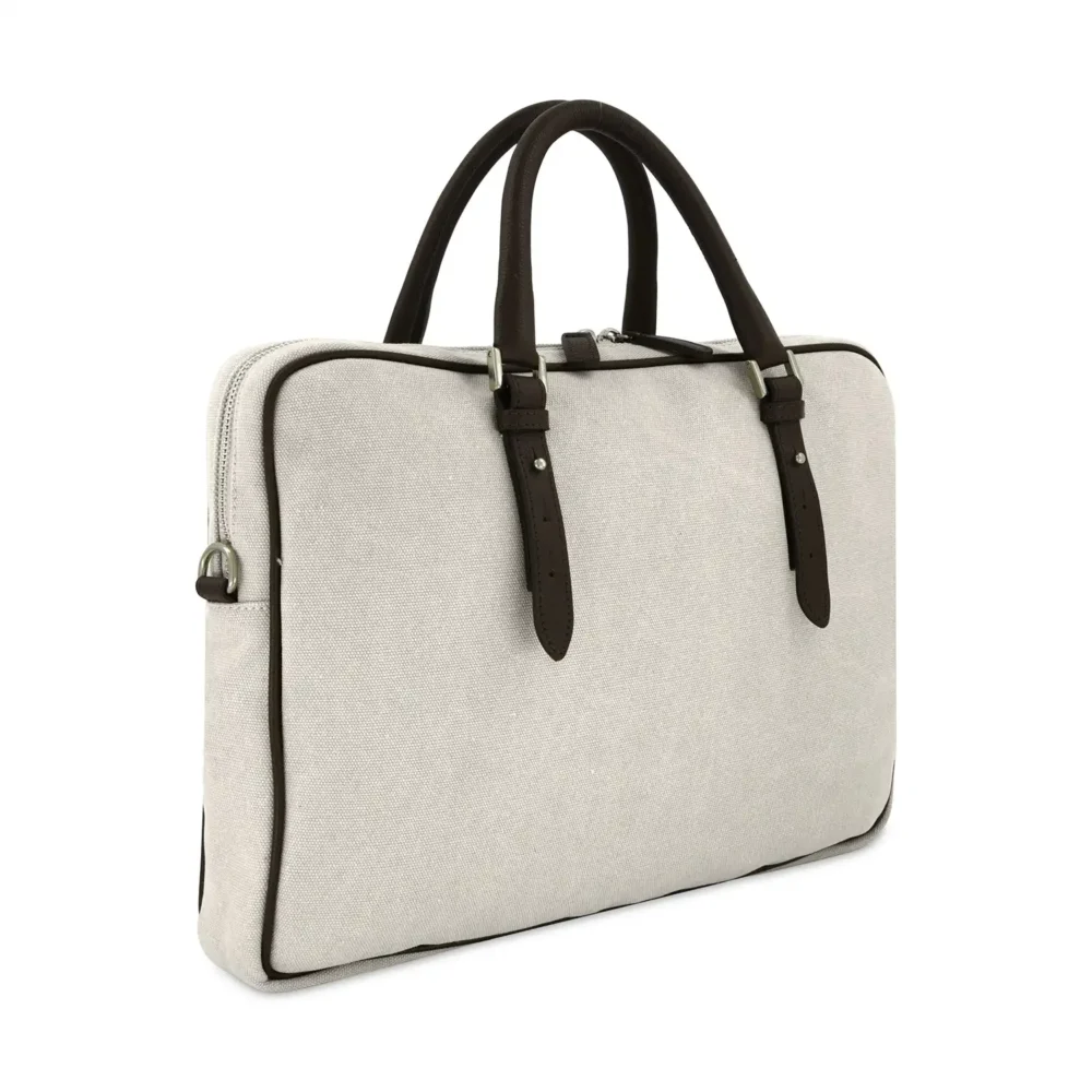Cartella con tracolla City TP - Bianco